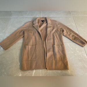 J Crew Camel Sweater Jacket